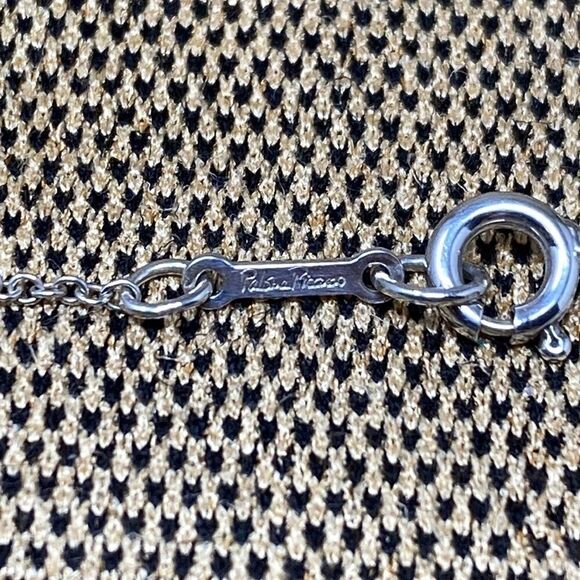 Tiffany & Co. Paloma Picasso Loving Heart Necklace Sterling Silver - Picture 5 of 8